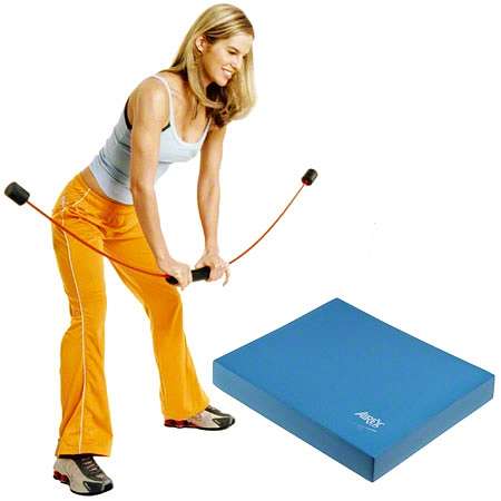 Flexi-Bar Fitness-Set "Flexi Bar Sport & Airex Balance Pad" - Fitnessgeräte - Flexi-bar