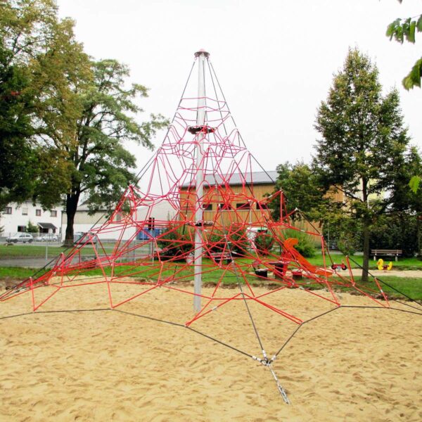 Huck Seiltechnik Seilpyramide "Spider 4" - Spielplatzgeräte - Huck Seiltechnik