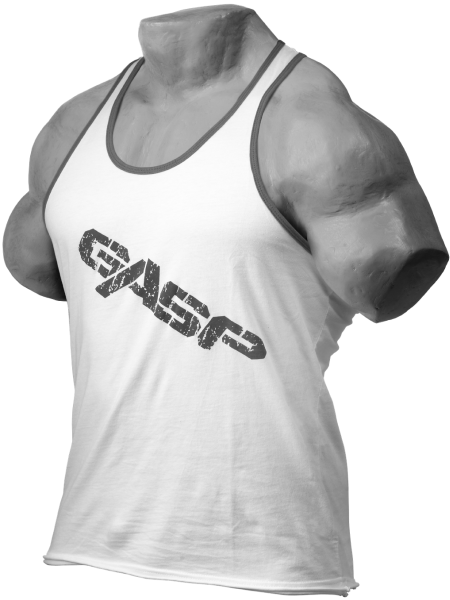 GASP Vintage T-Back - White