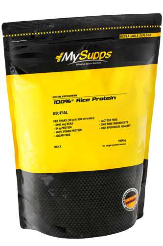 My Supps 100% Rice Protein - Vanilla - MHD 31.03.2024