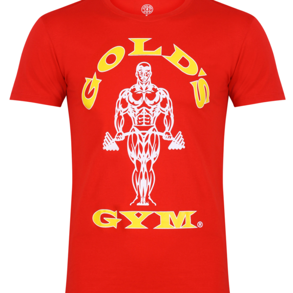 Golds Gym Muscle Joe T-Shirt - Red