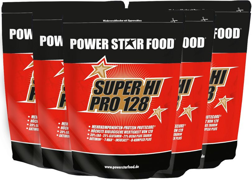 Powerstar SUPER HI PRO 128 - 5 x 1000g