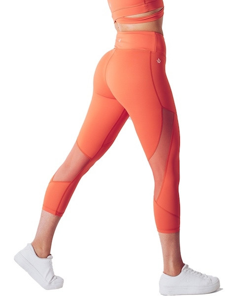 Workout Empire Core 7/8 Tech Tights - Ember Glow