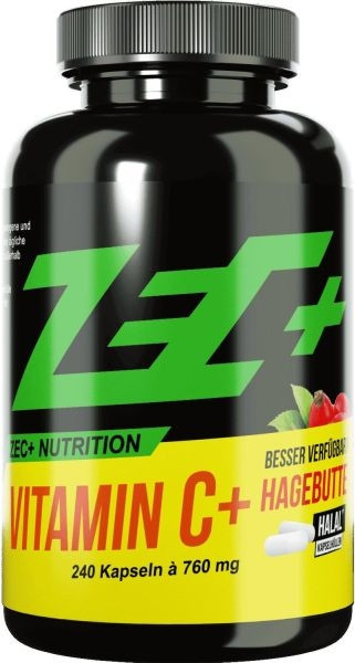 ZEC+ Vitamin C+ Hagebutte - 240 Kapseln