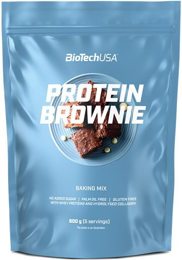 BioTechUSA Protein Brownie Basispulver - 600g