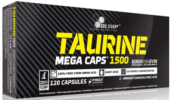 Olimp Taurine 1500 Mega Caps - 120 Kapseln