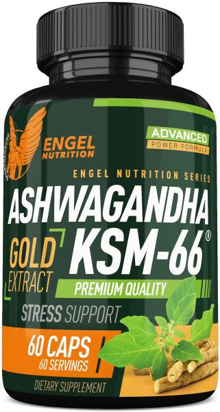 Engel Nutrition Bio Ashwagandha KSM-66® - 60 Kapseln