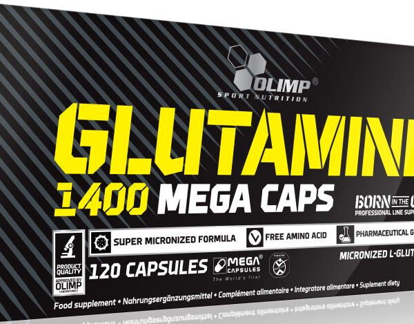 Olimp Glutamine 1400 Mega Caps - 120 Kapseln