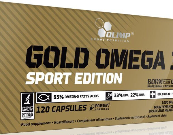 Olimp Gold Omega-3 Sport Edition - 120 Kapseln